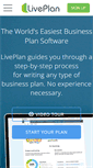 Mobile Screenshot of liveplan.com